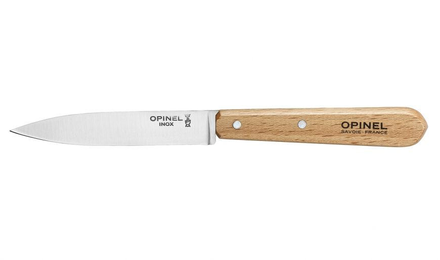 Opinel Kitchen N°112 - Schälmesser - 10 cm - Natural (Packung mit 2), Ansicht 2
