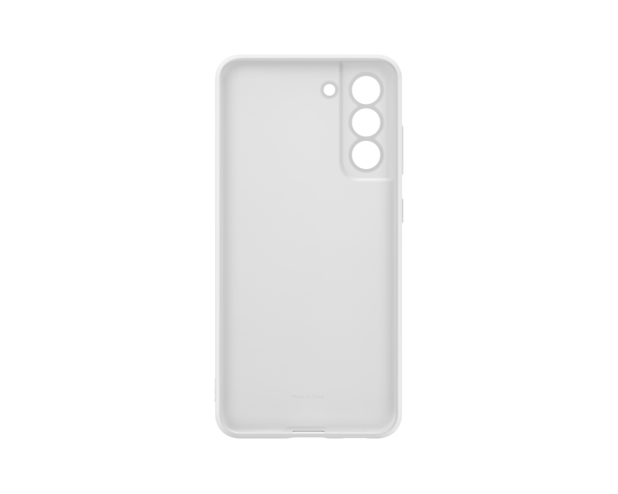 Samsung S21 FE Silicone Cover White
