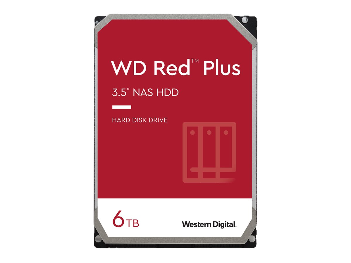 WD Red Plus 6TB SATA 6Gb/s 8,9cm HDD (WD60EFPX)