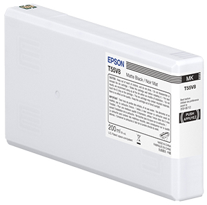 Epson T55W8 - 200 ml - mattschwarz - original, Ansicht 2