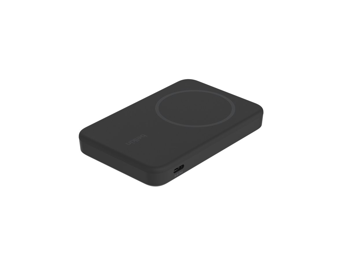 Belkin BoostCharge Pro - Induktive Power Bank - magnetisch mit Qi2 - 8000 mAh - 15 Watt - Fast Charge (24 pin USB-C), Ansicht 3