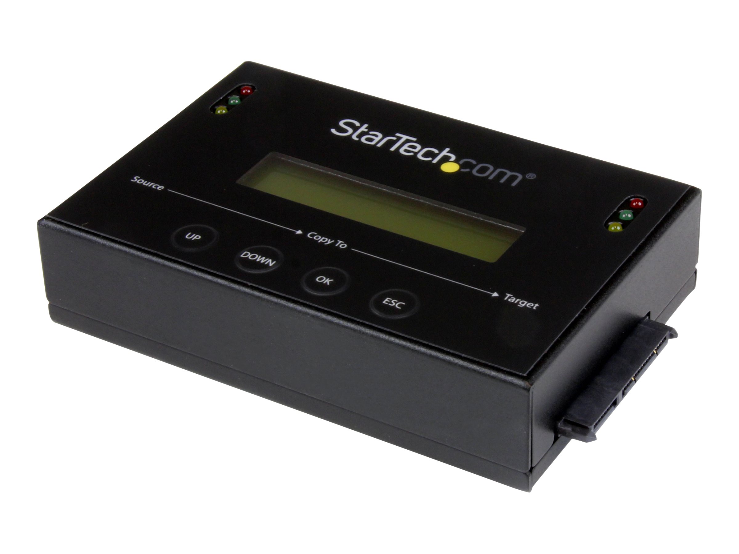 StarTech.com Standalone 2,5 / 3,5" SATA Festplatten Duplikator mit Multi HDD / SSD Image-Backup Bibliothek - HDD Duplizierer - 6 GB/s - Festplattenduplikator - 2 Schächte (SATA-600) - für P/N: SVA12M5NA