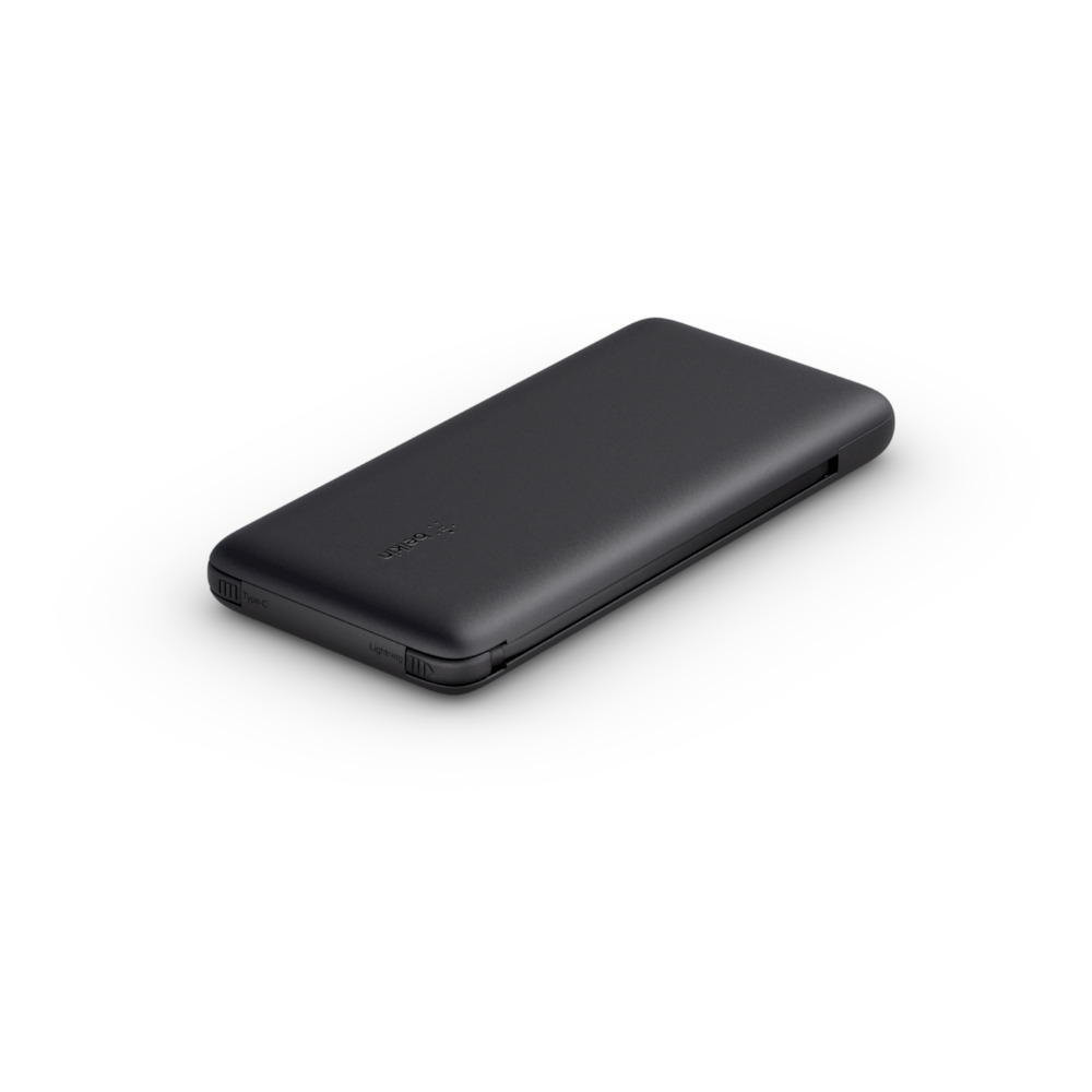 Belkin BoostCharge Plus - Powerbank - 10000 mAh - 23 Watt - Fast Charge, PD - 2 Ausgabeanschlussstellen (Lightning), Ansicht 2
