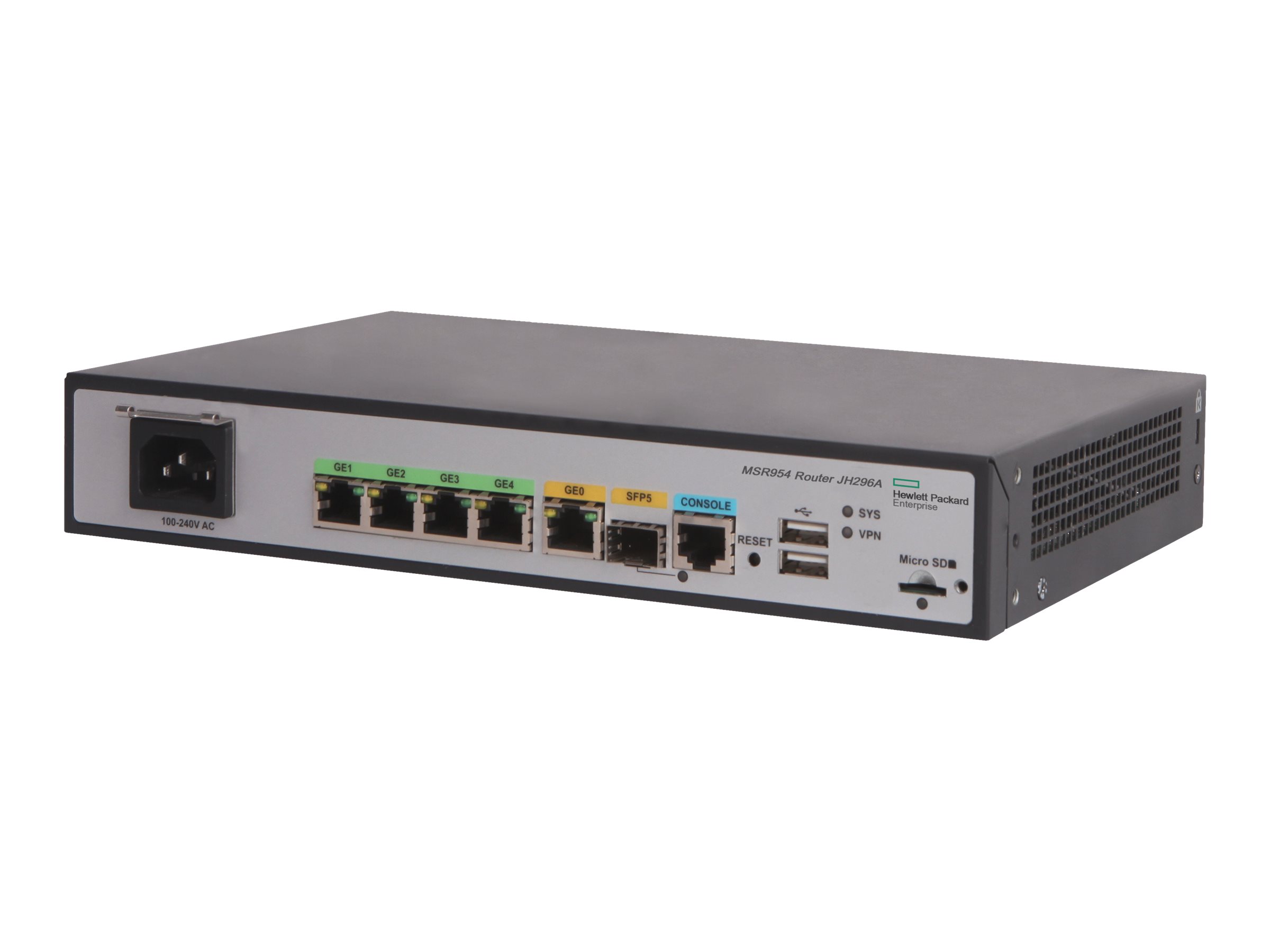 HPE MSR954 1GbE SFP Router (JH296A#ABB)