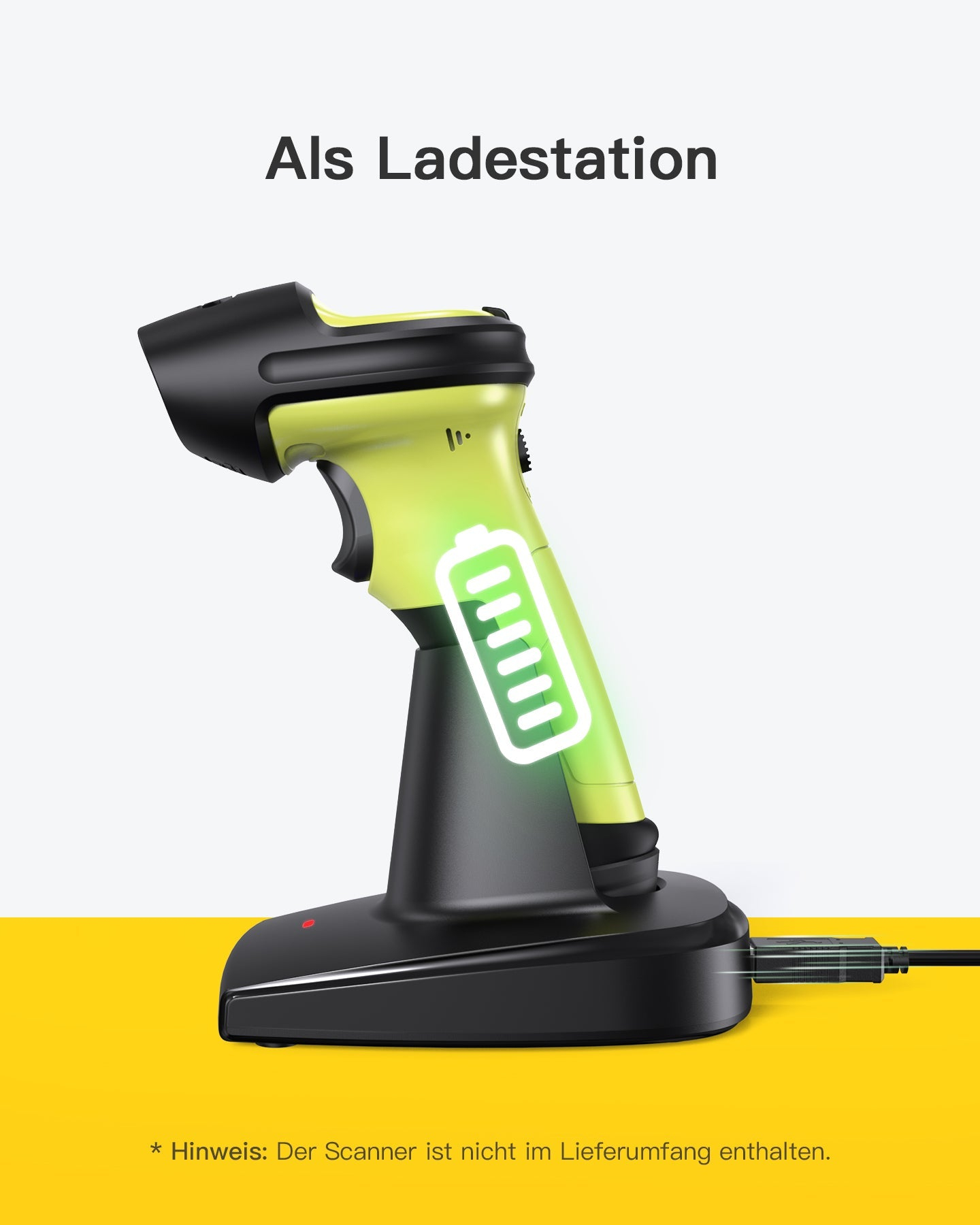 Inateck Barcodescanner BS04001 2-1 Base[BS04001_black], Ansicht 4