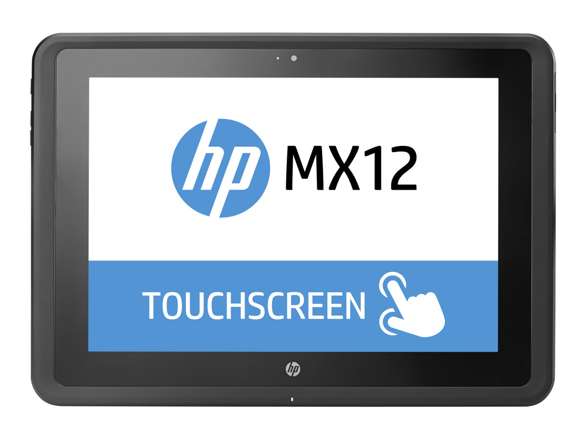 HP MX12 Retail Solution - Tablet - Intel Core m3 7Y30 / 1 GHz - Win 10 IoT 64-bit - HD Graphics 615 - 4 GB RAM