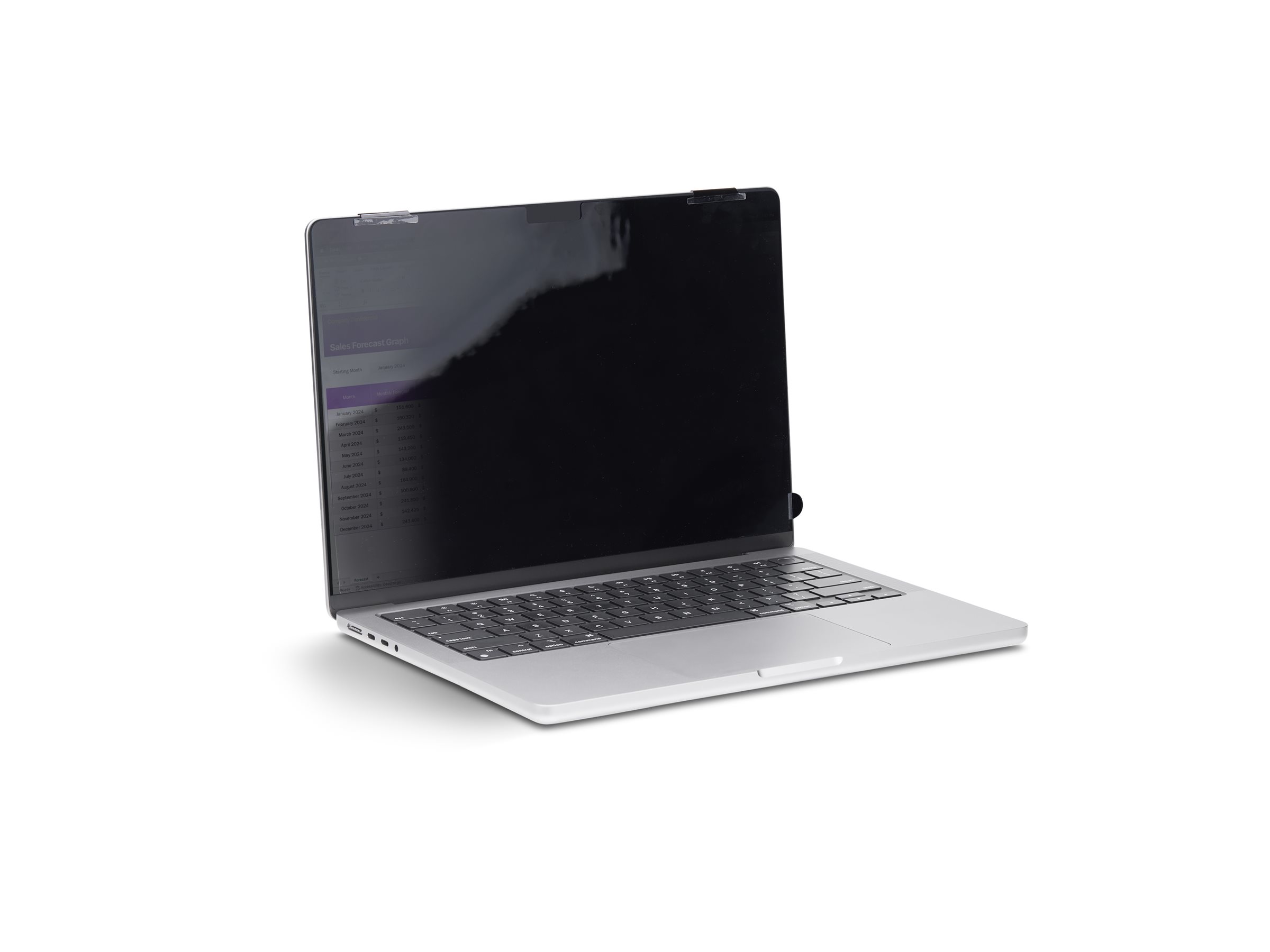 StarTech.com 14-inch MacBook Pro 21/23 Laptop Privacy Screen, Anti-Glare Privacy Filter with 51% Blue Light Reduction, Ansicht 4