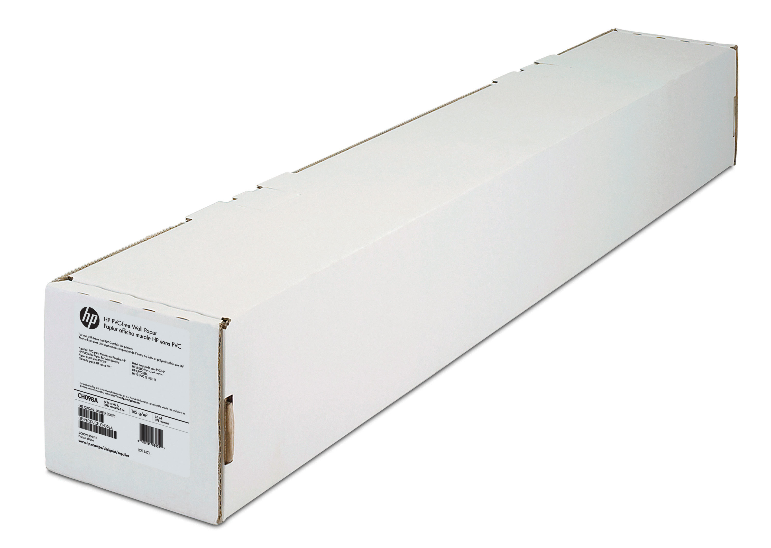 HP PVC free - 178 Mikron - Rolle (106,7 cm x 30,5 m), Ansicht 2