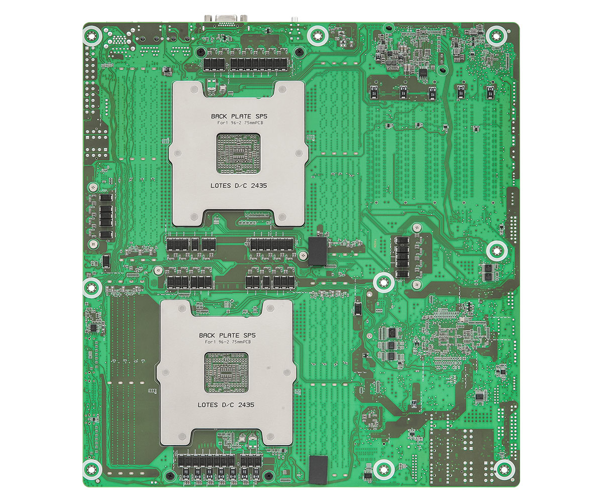 ASRock Rack TURIN2D16-2T - Motherboard - SSI EEB - LGA6096 Socket - E-ATX - AMD SP5, Ansicht 3