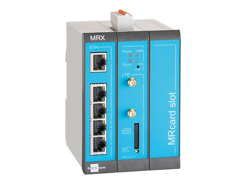 INSYS MRX3 LTE 1.2 IND CELL ROUTER WW (10023438)