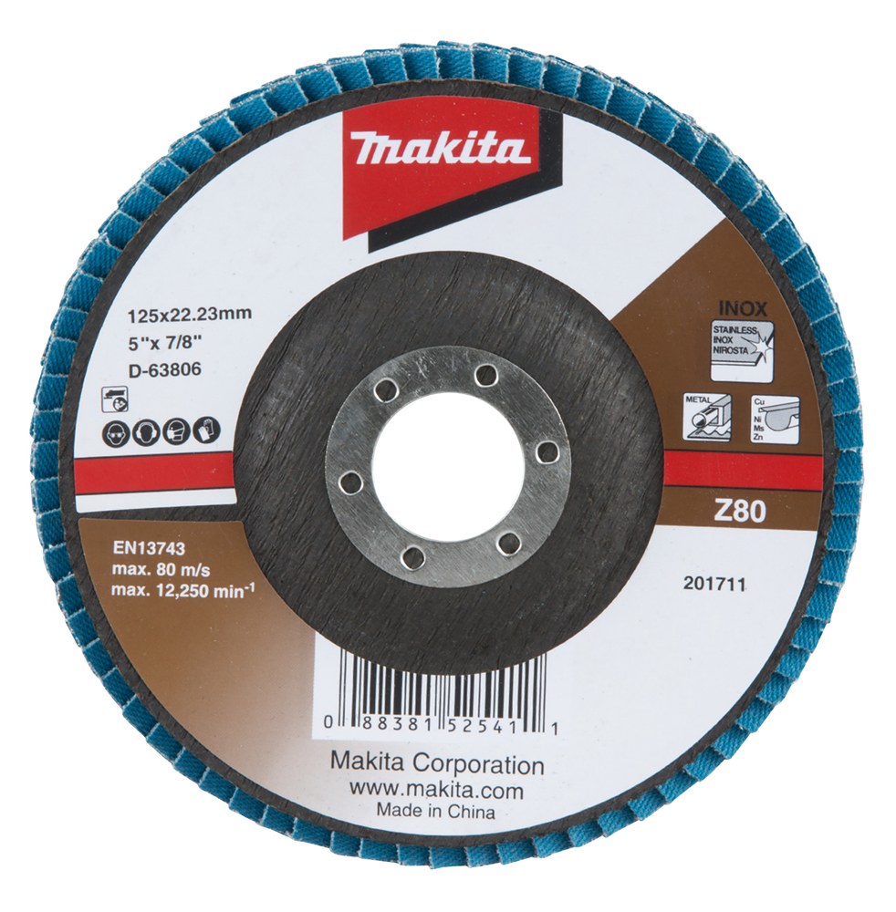 Makita Schleifscheibe - für Metall, Edelstahl, nicht eisenhaltiges Metall, Stahl, Ansicht 3