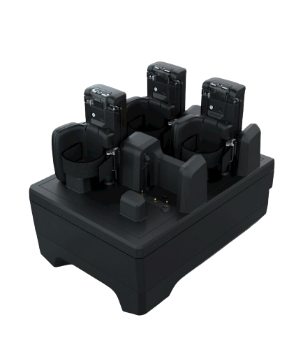 Zebra Four Slot Charge Only Cradle - Ladestation für Barcode-Scanner, Ansicht 4