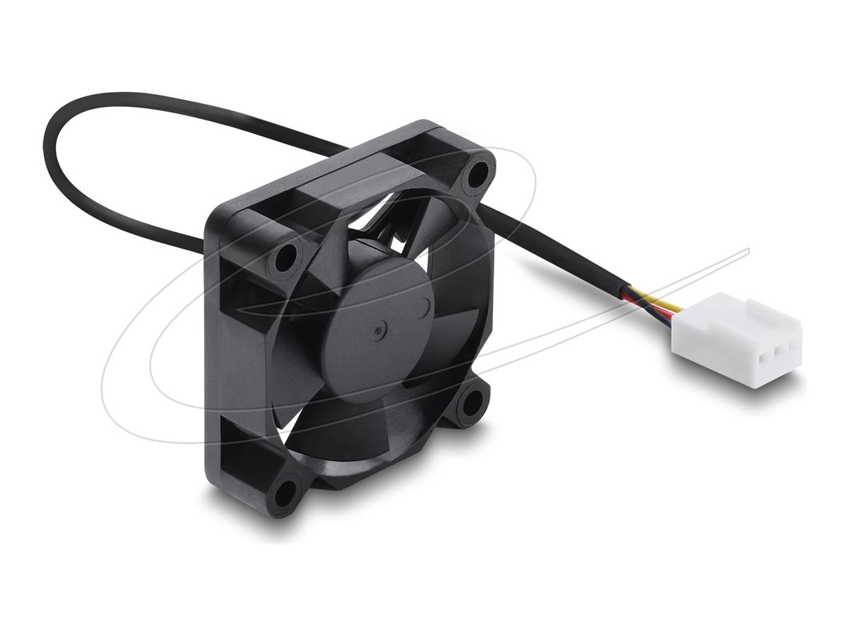 Delock Gehäuselüfter - axial - 35 mm - Schwarz