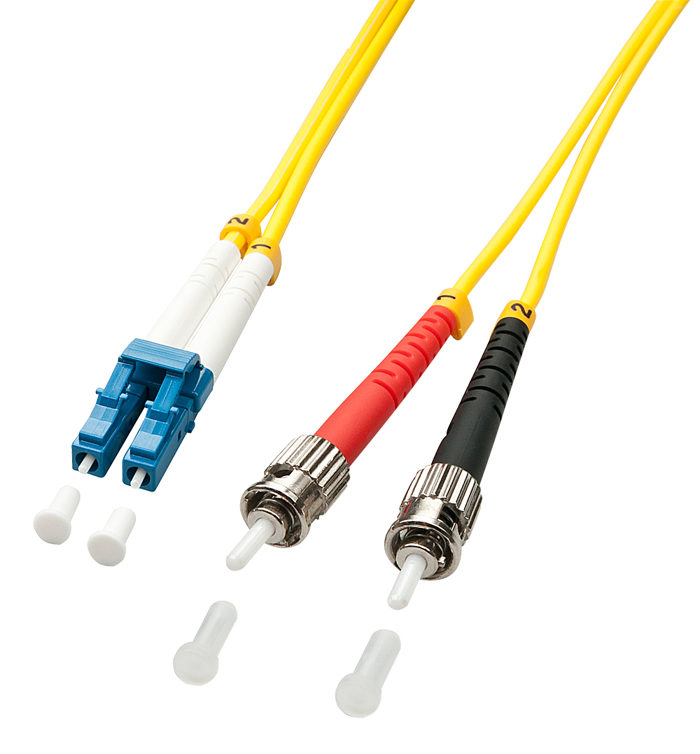 Lindy Patch-Kabel - ST Einzelmodus (M) bis LC Single-Modus (M), Ansicht 2