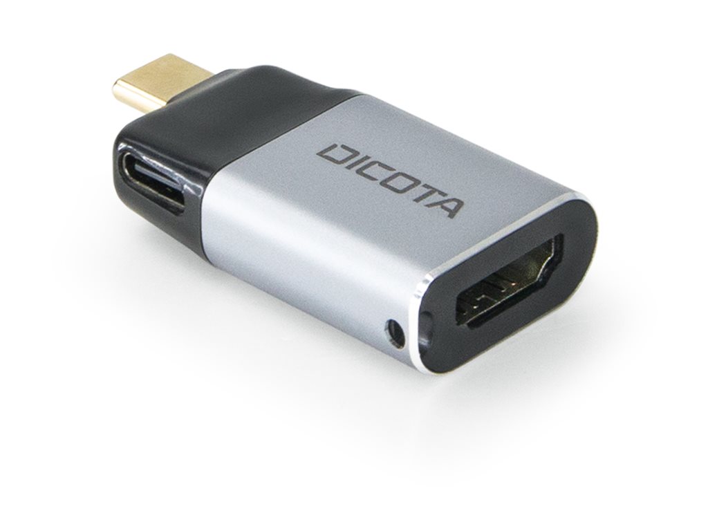 Dicota USB-C to HDMI Mini Adapter with PD 4k/100W - Adapter - Digital/Daten, Ansicht 3