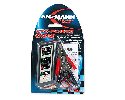 Ansmann Vehicle power check - Überspannungsschutz - Schwarz, Ansicht 2