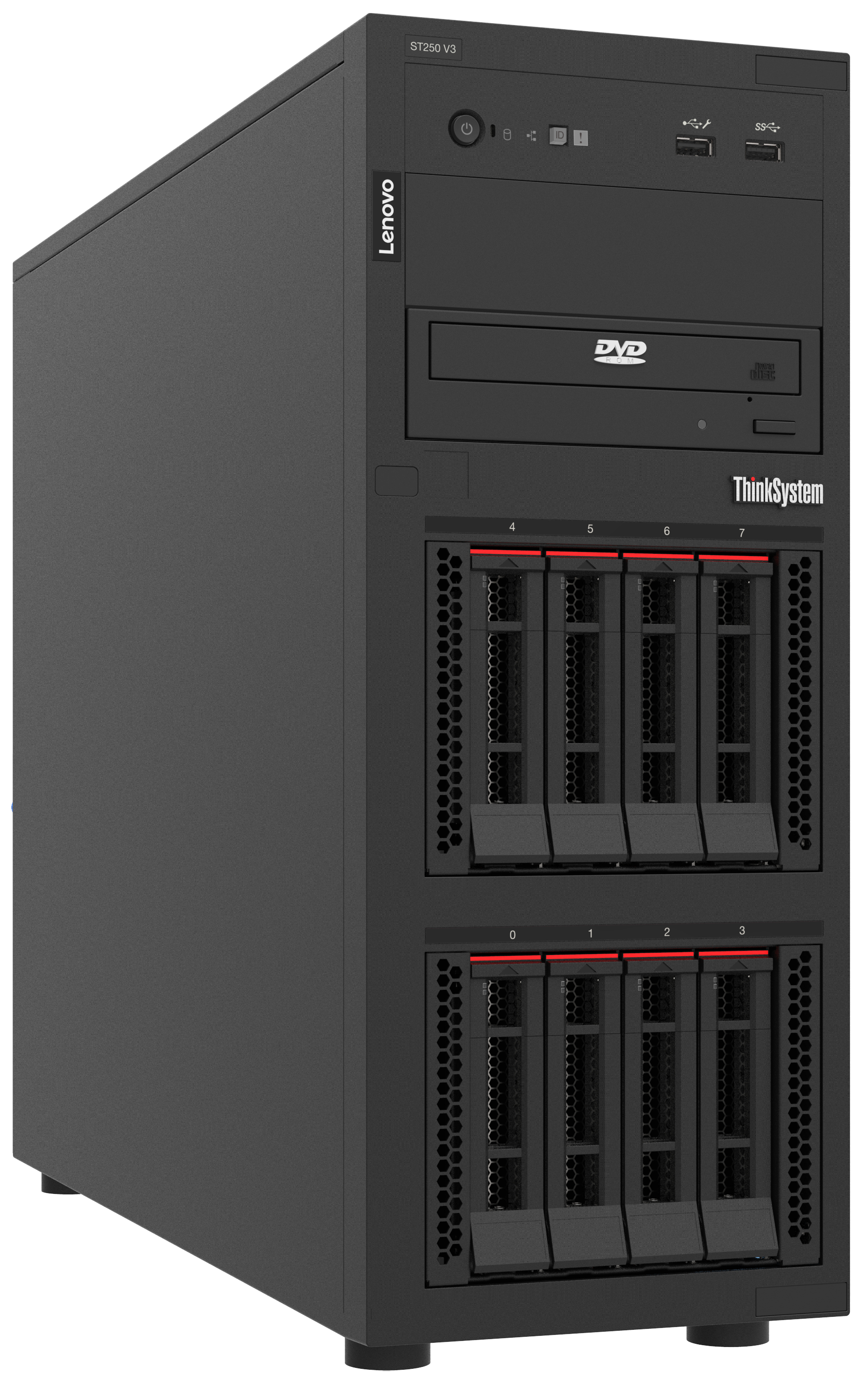 Lenovo ThinkSystem St250 V3 6315P - Server - 2,8 GHz, Ansicht 2