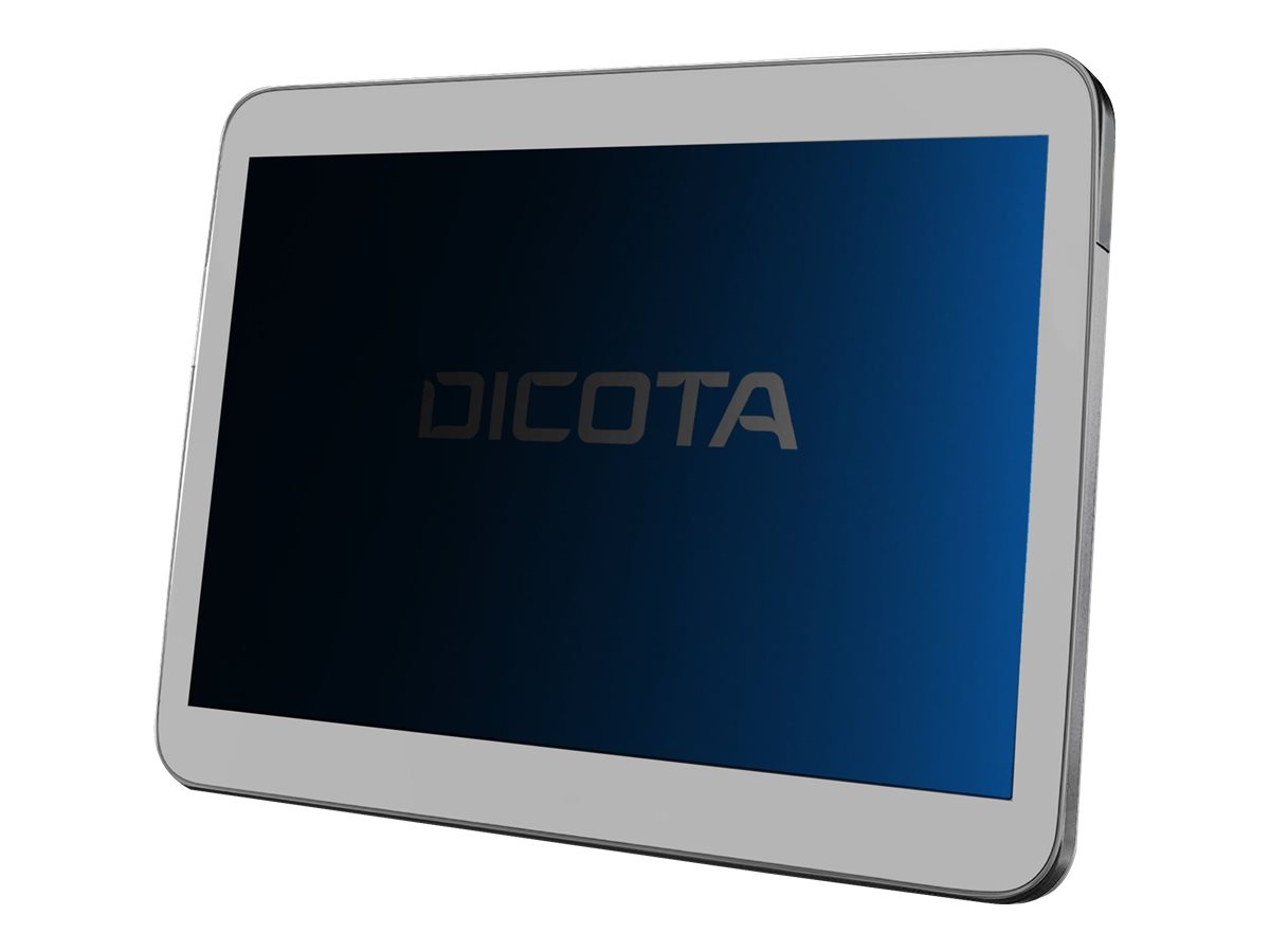 Dicota Secret - Bildschirmschutz für Tablet - mit Sichtschutzfilter - 4-Wege - klebend - 10.2 - Schwarz - für Apple 10.2-inch iPad (7. Generation 8. Generation 9. Generation)