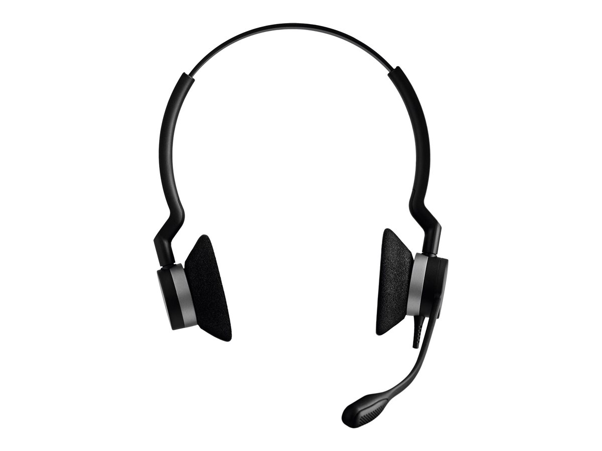 Jabra BIZ 2300 QD Duo - Headset - On-Ear - kabelgebunden