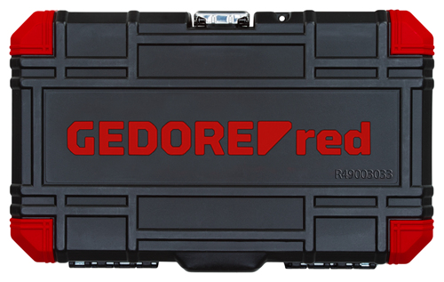 Gedore R49003033 - Steckschlüssel-Satz - 1/4" - Metrisch - 27 Kopf/Köpfe - 4,4.5,5,5.5 bis 13 mm - T15 - T20 - T25 - T30, Ansicht 3