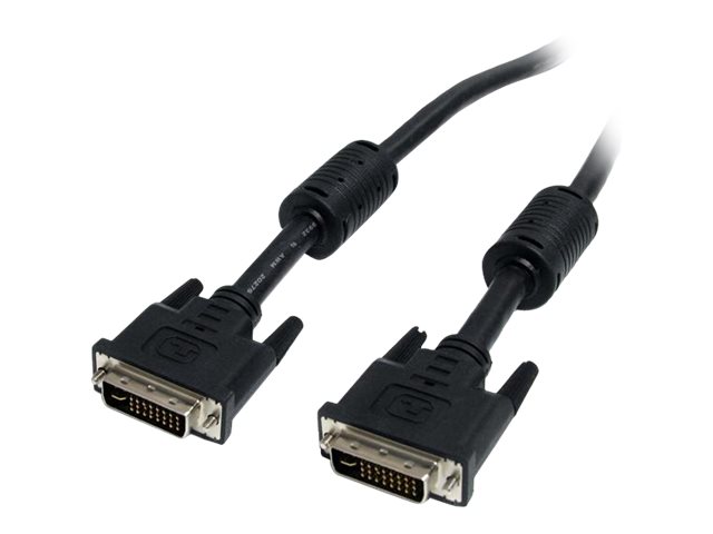 StarTech.com 18m DVI-D Dual Link Kabel - StSt - DVI Monitor Verlängerungskabel - DVI 25pin Kabel - 2560x1600 - DVI-Kabel - Dual Link - DVI-I (M)