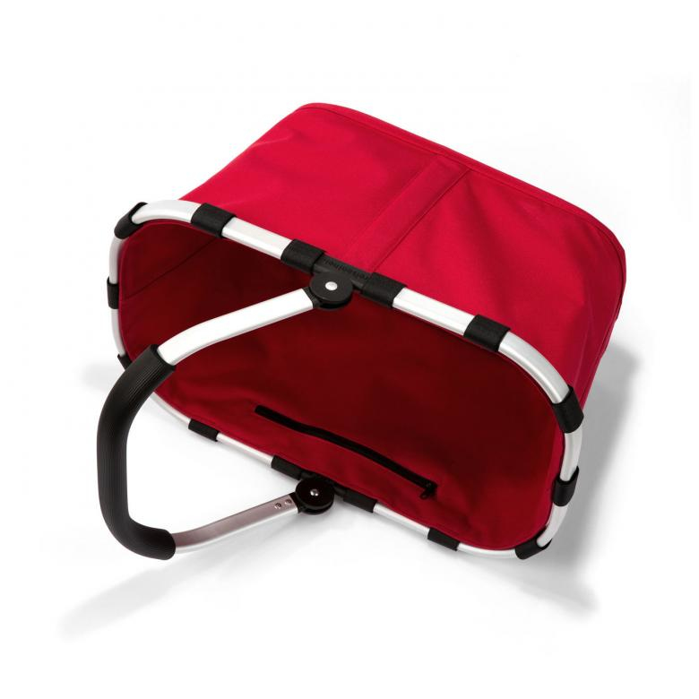 Reisenthel carrybag red - Einkaufswagen - Rot - Aluminium - Polyester - Gummi - Monochromatisch - 22 l - 480 mm, Ansicht 2