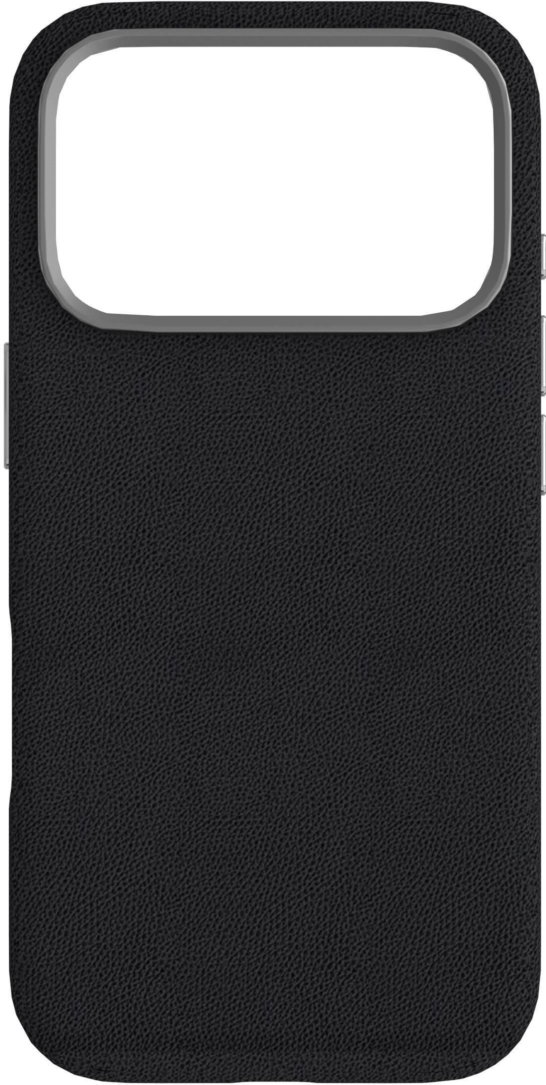 eSTUFF INFINITE GRS VENICE iPhone 17 Pro Black Leather Magnetic ES67160029, Ansicht 3