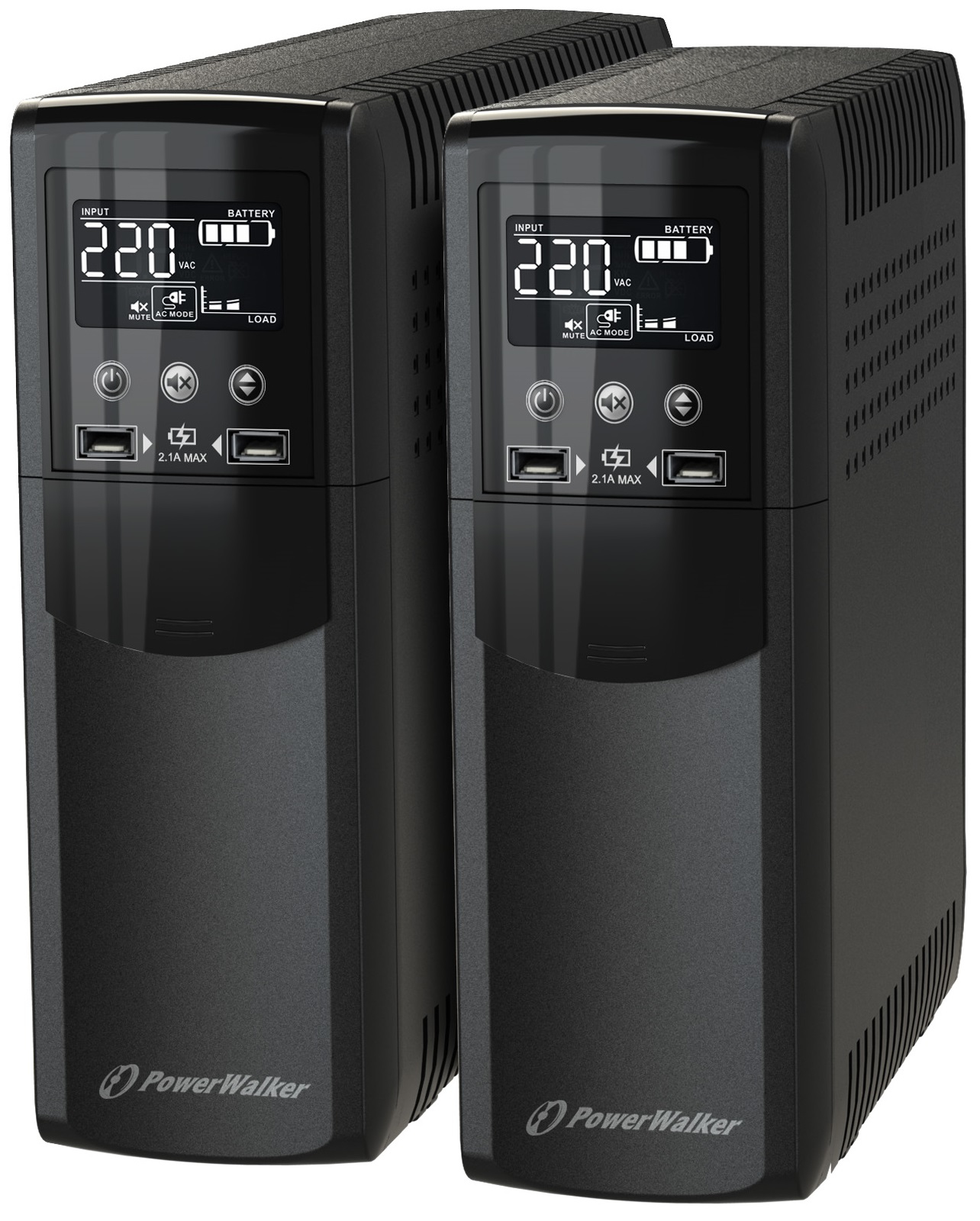 PowerWalker VI 1500 CSW IEC - Line-Interaktiv - 1500 VA - 900 W - Sine - 170 V - 280 V