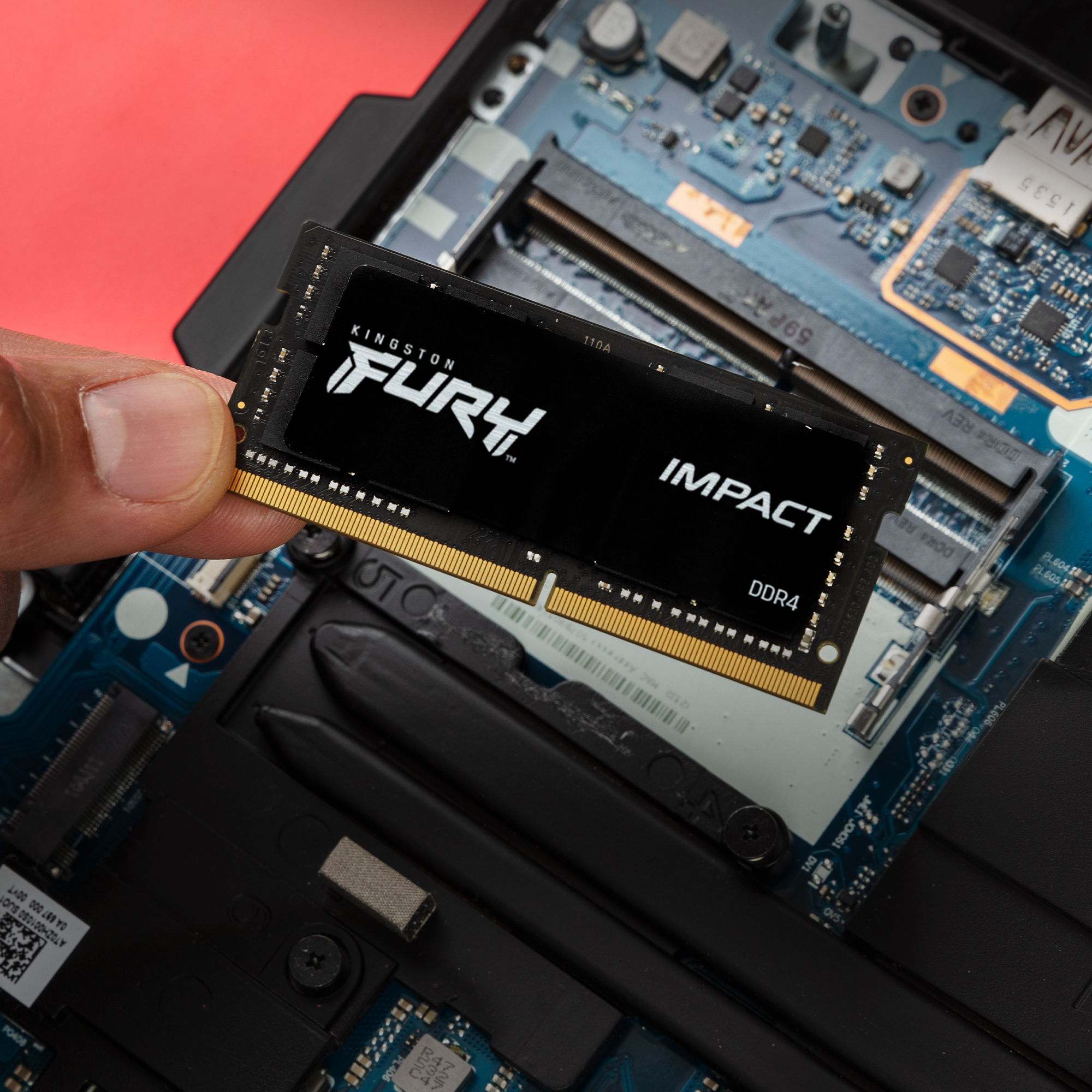 Kingston FURY Impact - DDR4 - Modul - 32 GB - SO DIMM 260-PIN, Ansicht 4