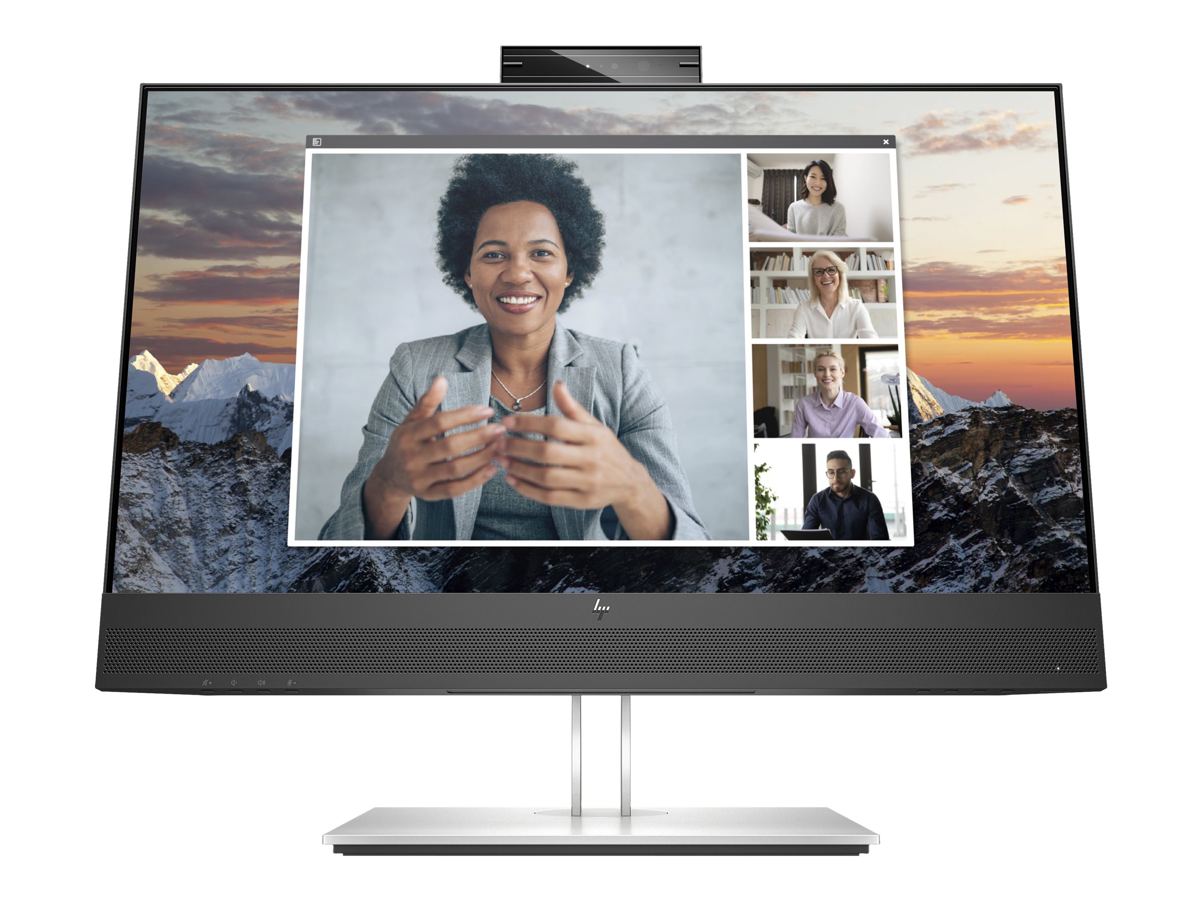 HP E24m G4 Conferencing - E-Series - LED-Monitor - 60.5 cm (23.8") - 1920 x 1080 Full HD (1080p) @ 75 Hz - IPS