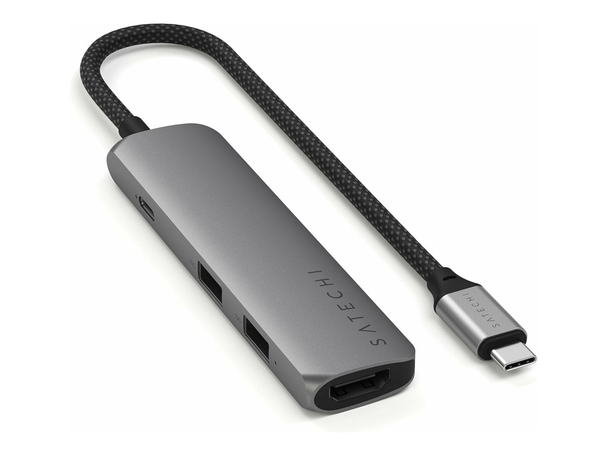 Satechi 4-in-1 - Dockingstation - USB-C / USB 3.2 Gen 2 x 2, Ansicht 3