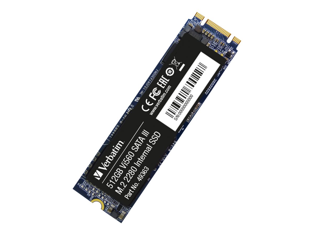 Verbatim Vi560 S3 - 512 GB SSD - intern - M.2 2280