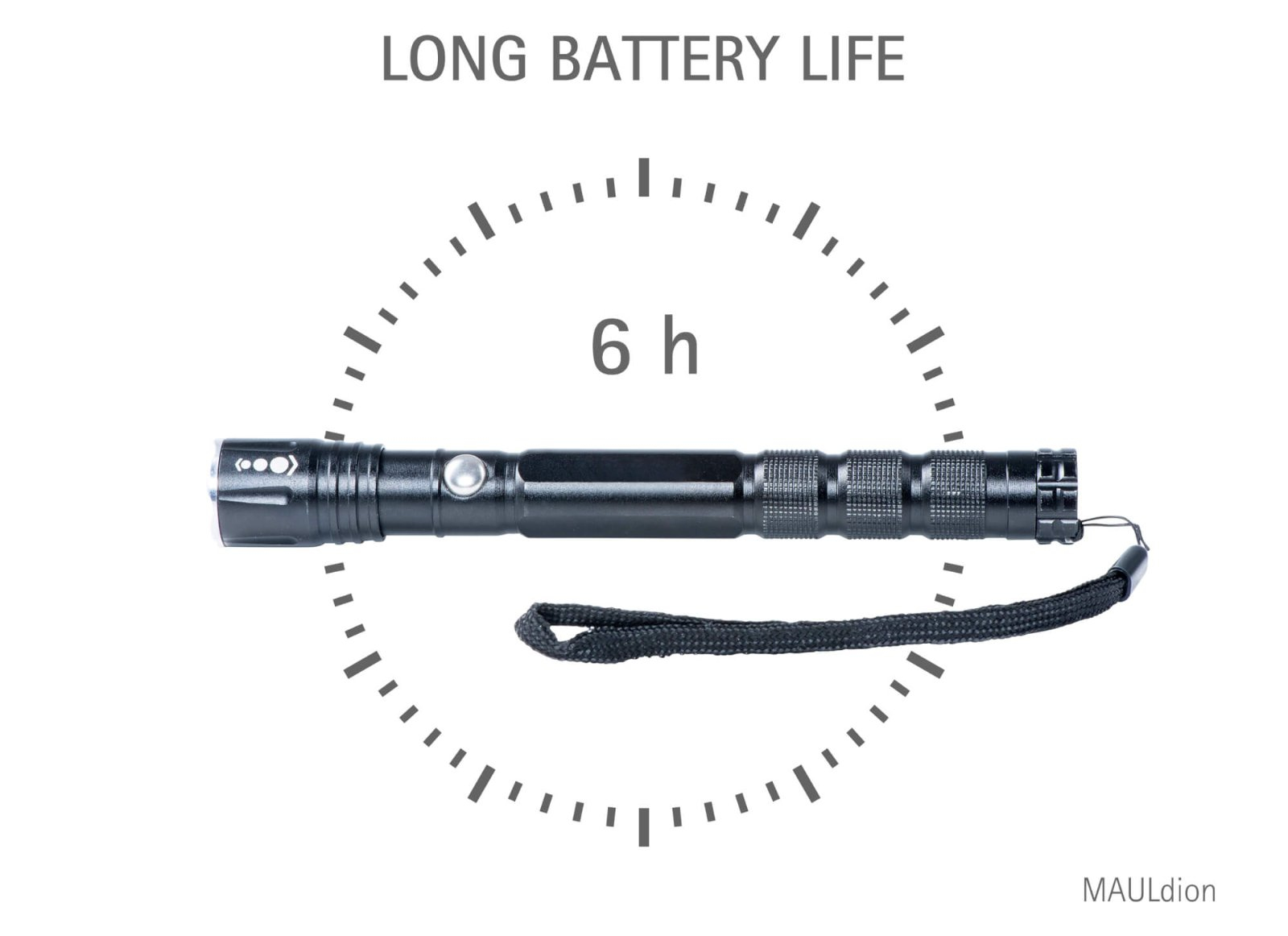 Jakob Maul GmbH MAUL 8186690 - Schwarz - 50 g - LED flashlight MAULdion, Ansicht 4