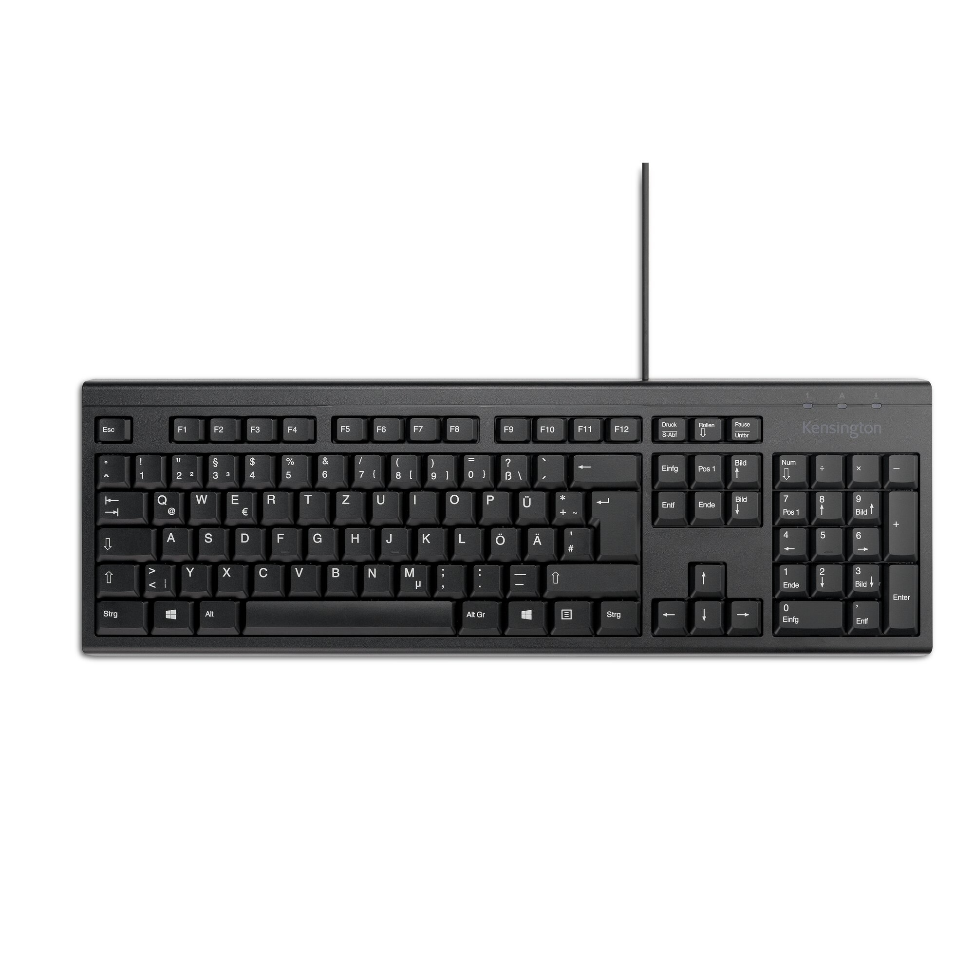 Kensington KB100S EQ KEYBOARD - - Tastatur - TL: Deutsch, QWERTZ, Ansicht 2