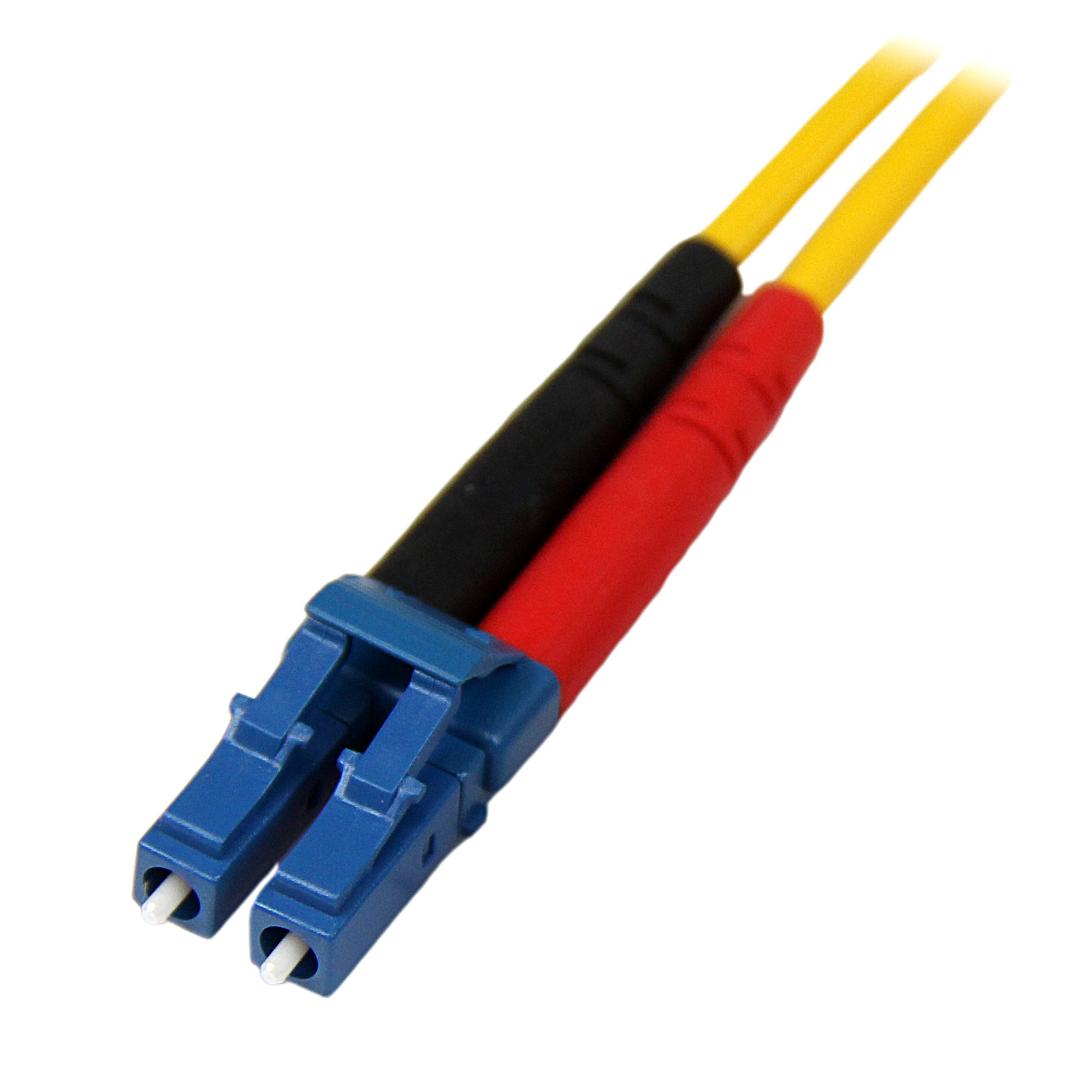 StarTech.com 7m Fiber Optic Cable - Single-Mode Duplex 9/125 - LSZH - LC/LC - OS1 - LC to LC Fiber Patch Cable, Ansicht 3