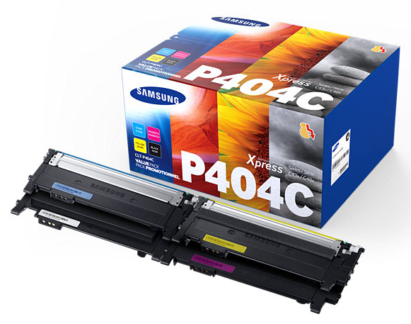 Samsung CLT-P404C Toner Rainbow Kit - 4er-Pack, Ansicht 2