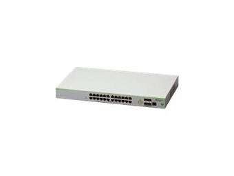 Allied Telesis CentreCOM FS980M28 - Switch - L3 - managed - 24 x 10100 + 4 x 1000Base-X SFP (Uplink)