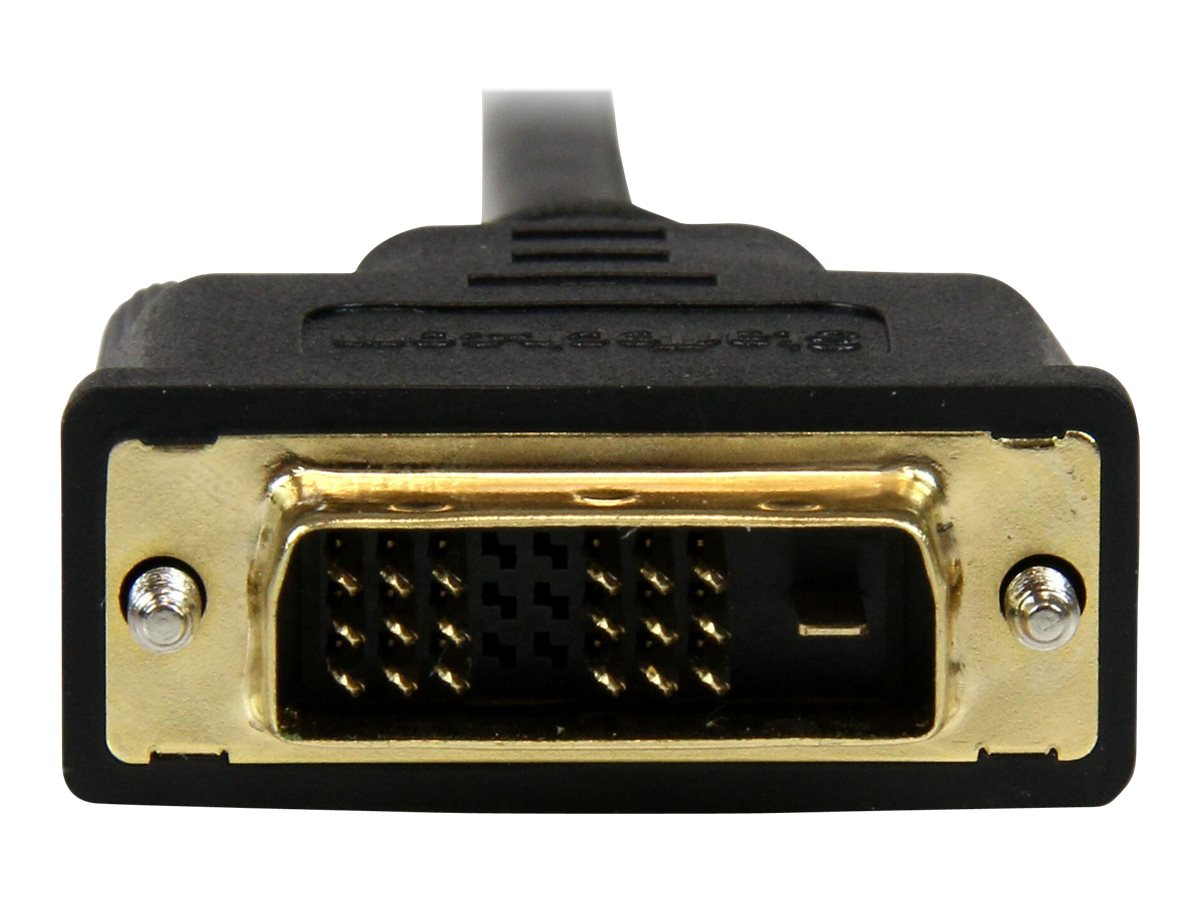 StarTech.com 2m Mini HDMI auf DVI Kabel - mini HDMI Typ-C  DVI-D Adapterkabel
