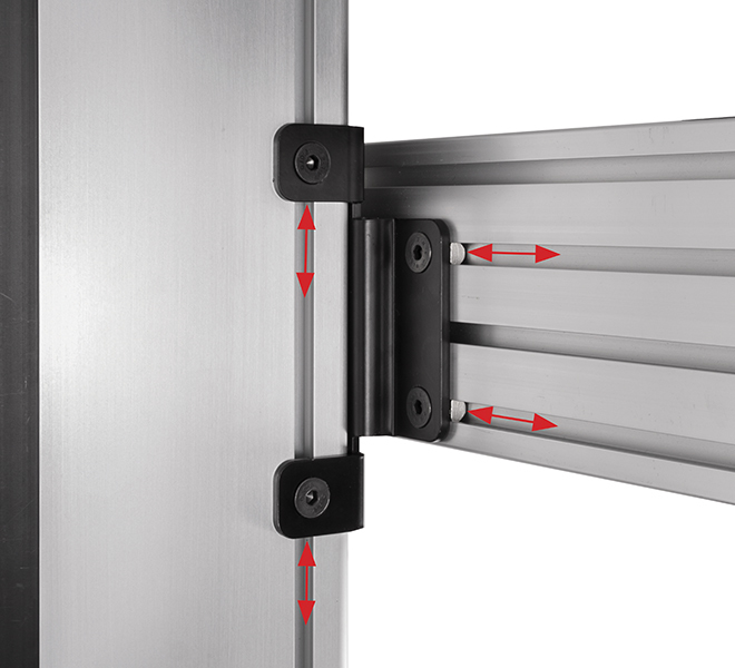 B-TECH BT8380-JPK - Wandplatte - Schwarz - Stahl - 140,8 mm - 57 mm - 158 mm, Ansicht 4