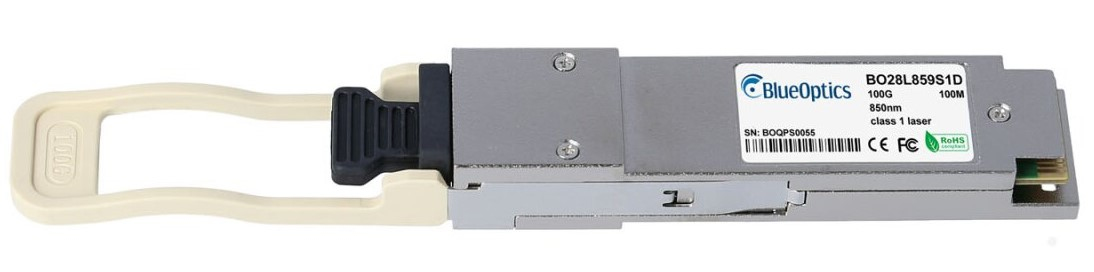 BlueOptics QSFP-100G-SR4-S kompatibler BlueOptics QSFP28 BO28L859S1D, Ansicht 4