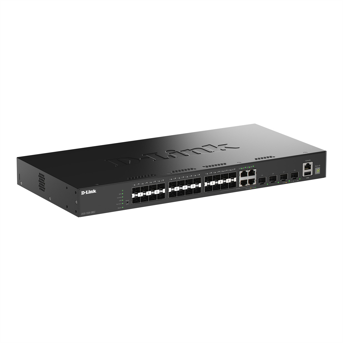 D-Link DGS 1530-28SC - Switch - L2+ - Smart