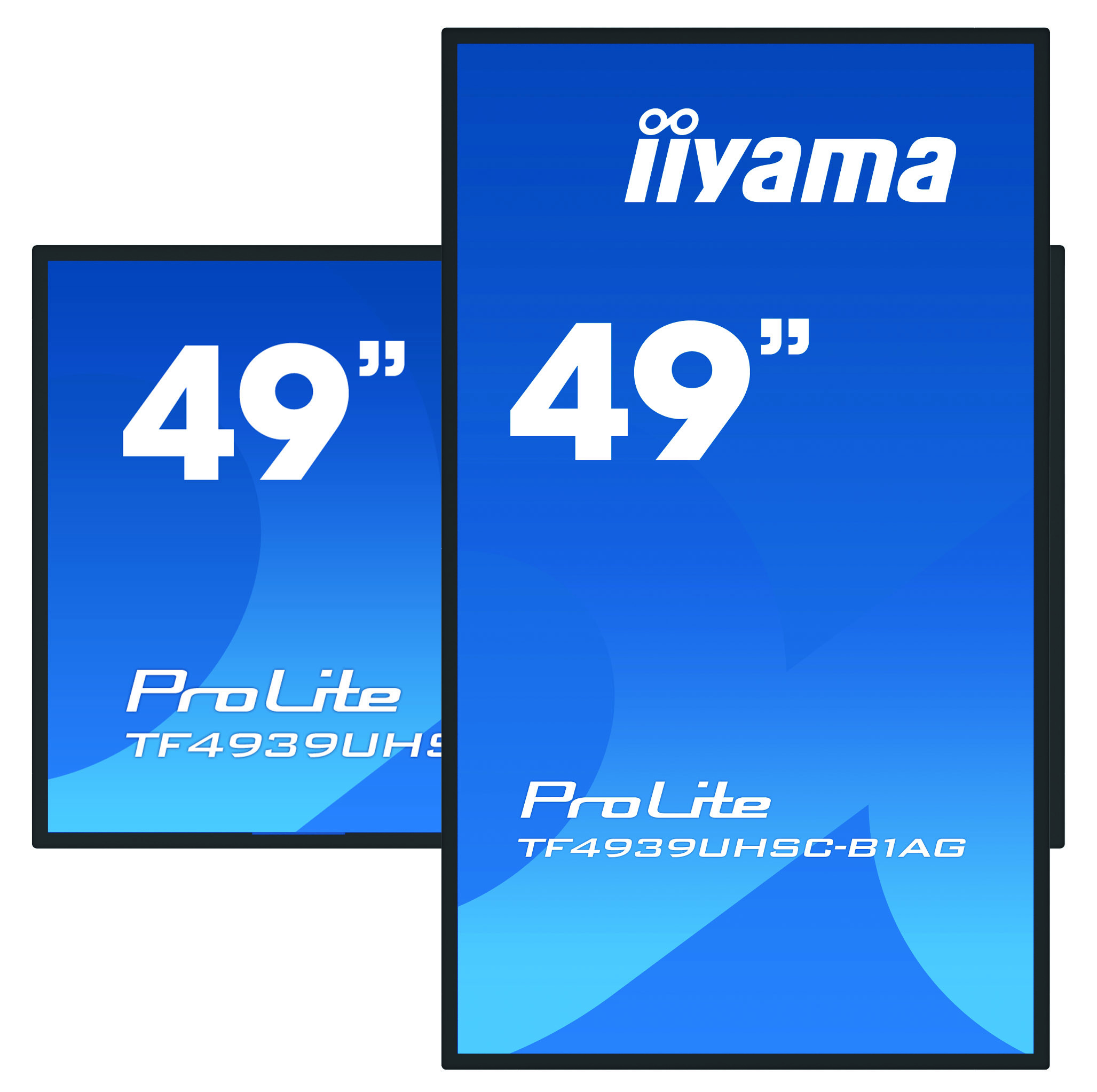 Iiyama ProLite TF4939UHSC-B1AG - 124,5 cm (49 Zoll) - 500 cd/m² - 4K Ultra HD - LED - 16:9 - 3840 x 2160 Pixel