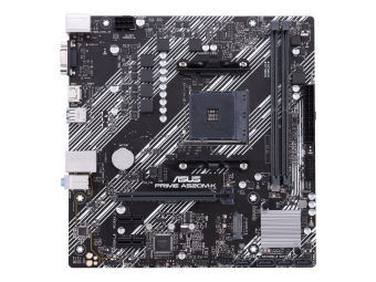ASUS PRIME A520M-K - Motherboard - micro ATX - Socket AM4 - AMD A520 Chipsatz - USB 3.2 Gen 1 - Gigabit LAN - Onboard-Grafik (CPU erforderlich)