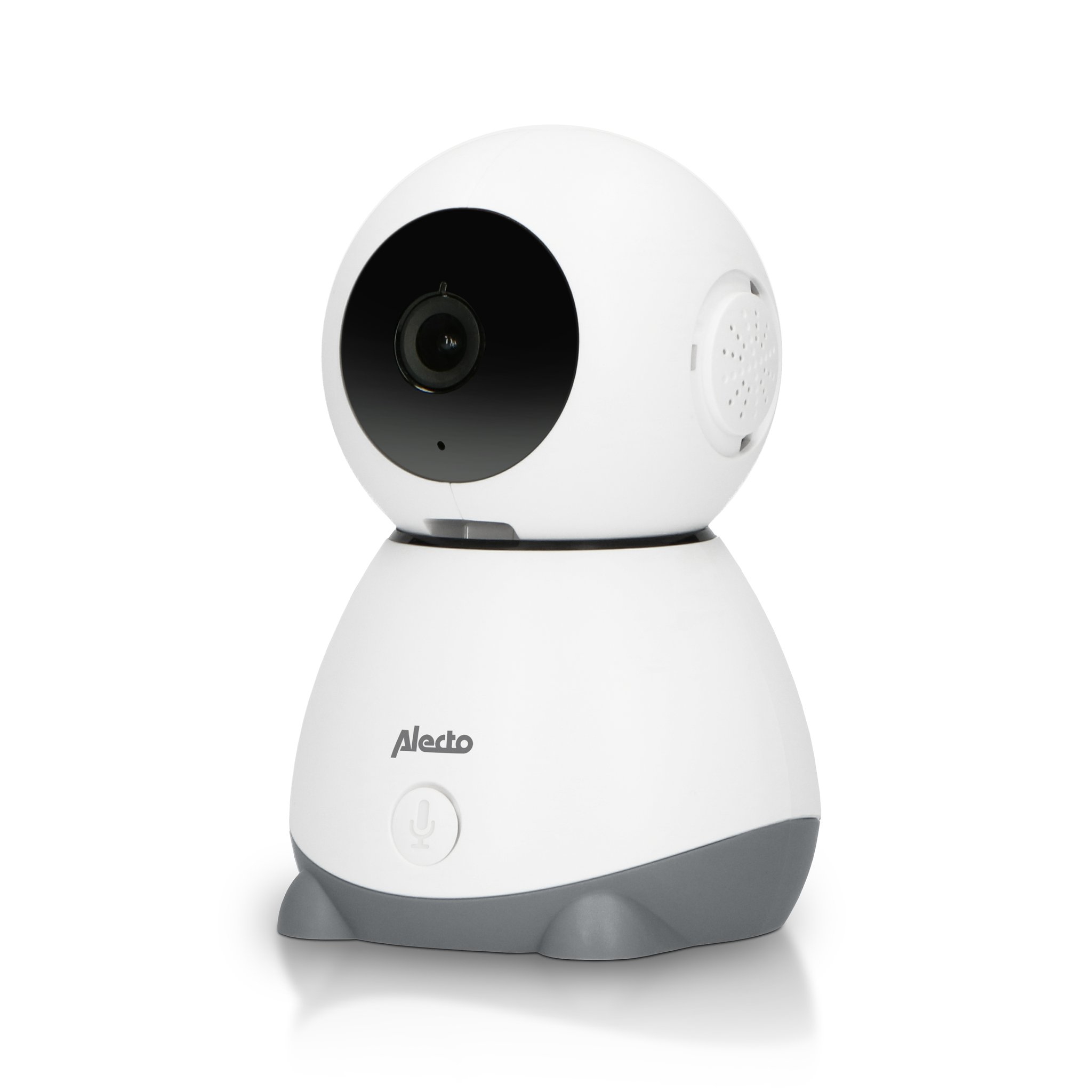 Alecto SMARTBABY10 - 1920 x 1080 Pixel - Android - iOS - WLAN - 2.4 GHz - Anthrazit - Weiß - Kunststoff, Ansicht 4