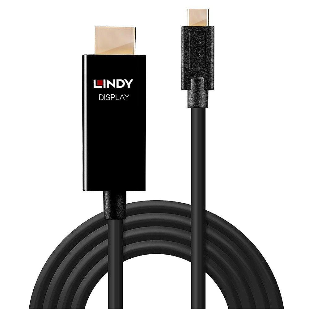 Lindy Adapterkabel - 24 pin USB-C männlich zu HDMI männlich, Ansicht 3