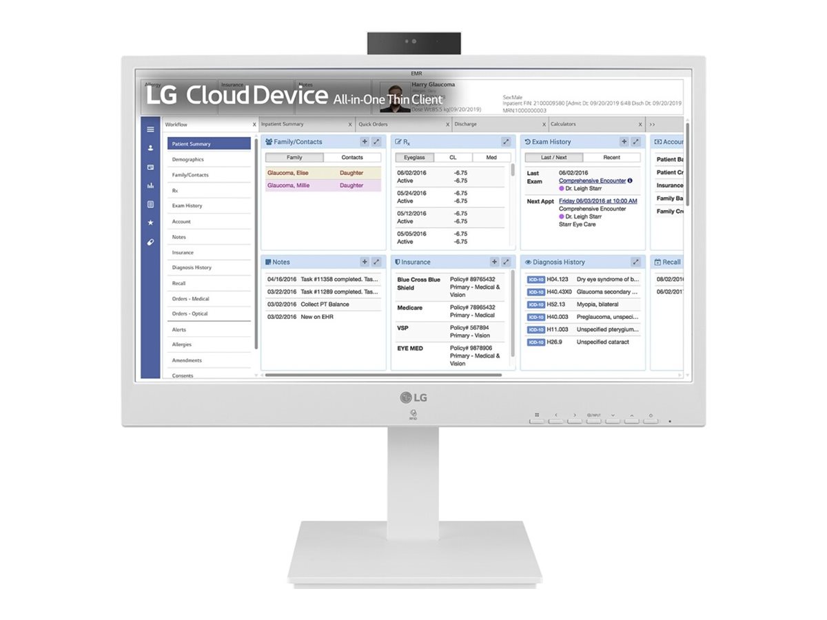 LG 24CR671N-6P - Thin Client - All-in-One (Komplettlösung)