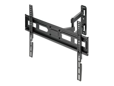 Manhattan Befestigungskit (Wandmontage) - Voll beweglich - für Flachbildschirm - stabiler Stahl - Schwarz - Bildschirmgröße: 94-177.8 cm (37"-70")