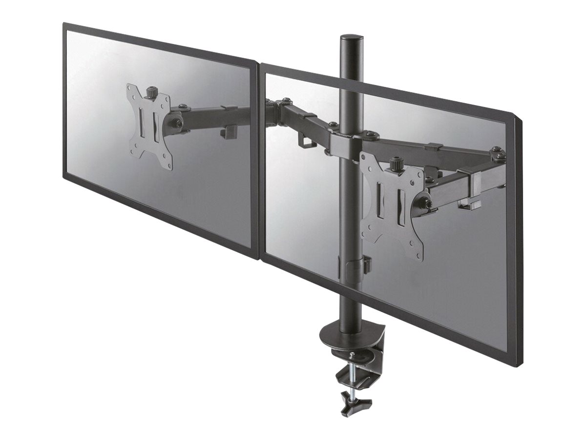 Neomounts FPMA-D550D Befestigungskit - Voll beweglich - für 2 LCD-Displays - Schwarz