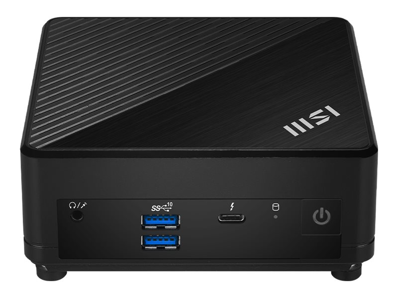 MSI Cubi 5 12M 092XDE - Mini-PC - Core i3 1215U  1.2 GHz - RAM 8 GB - SSD 256 GB - UHD Graphics - 1GbE 2.5GbE Wi-Fi 6E Bluetooth 5.3 - WLAN: 802.11abgnacax (Wi-Fi 6E)