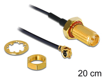 Delock Antennenadapter - I-PEX männlich zu RP-SMA männlich